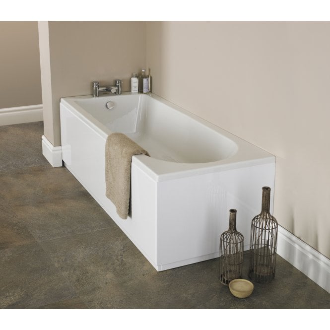 Nuie  Barmby Standard Single Ended Bath 1500 x 700mm