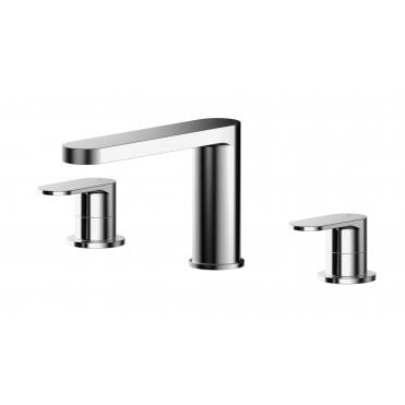 Nuie Binsey Deck Mounted 3 Tap Hole Bath Filler BIN333