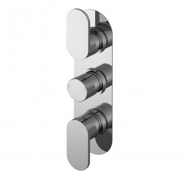 Nuie Binsey Triple Thermostatic Valve With Diverter BINTR03