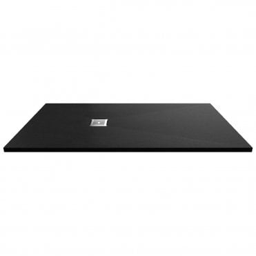 Nuie Black Slate Slimline Rectangular Shower Tray 1700 x 900