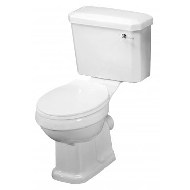 Nuie Carlton Close Coupled Pan Cistern & Seat