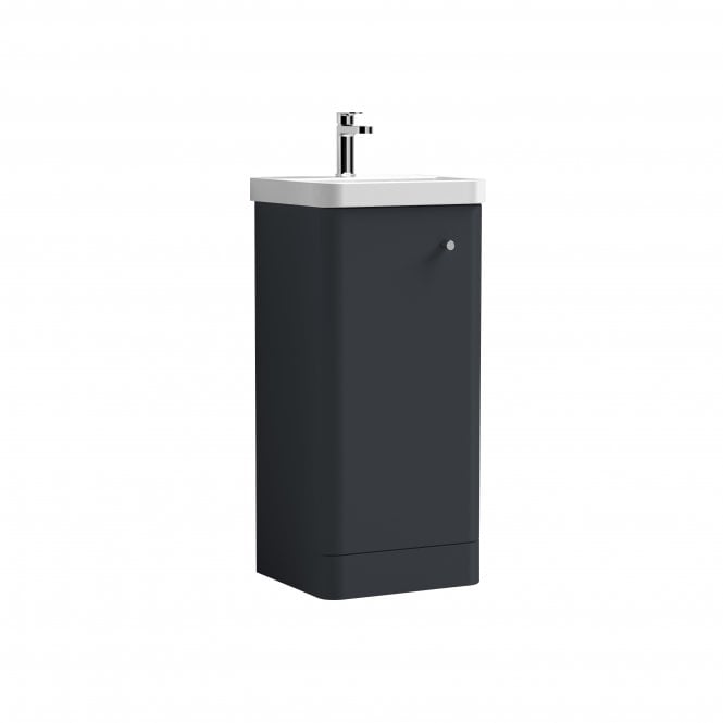 Nuie  Core 400mm Floor Standing 1 Door Unit & Basin COR1402