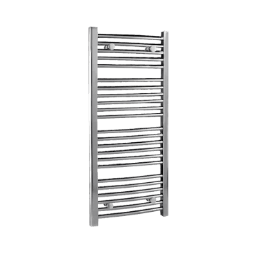 Nuie Curved Heated Ladder Rail Chrome 1100 x 500mm