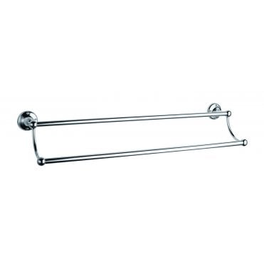 Nuie Double Towel Rail Chrome