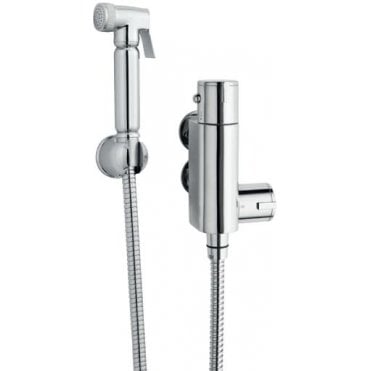 Nuie Douche Spray Kit & Thermostatic Valve Chrome