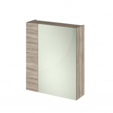 Nuie Driftwood 600mm Mirror Unit (75>25)