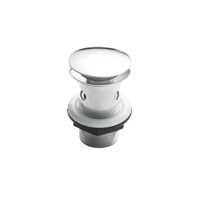 Nuie  Easyclean Slotted Push Button Basin Waste
