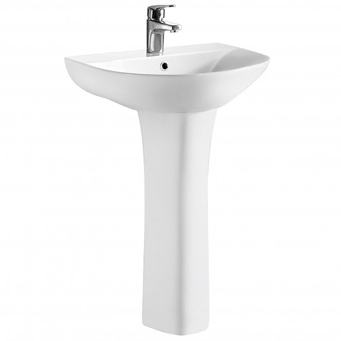 Nuie  Freya 560mm Basin & Pedestal