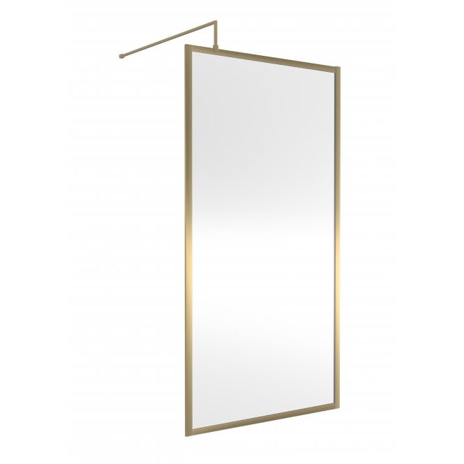 Nuie  Full Outer Frame Wetroom Screen 1850x1000x8mm WRFBB1810