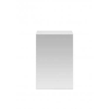 Nuie Gloss White 450mm Mirror Cabinet