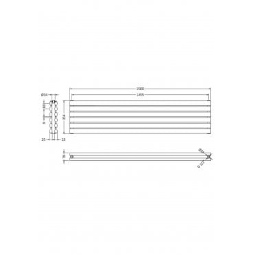 Horizontal Double Panel Radiator