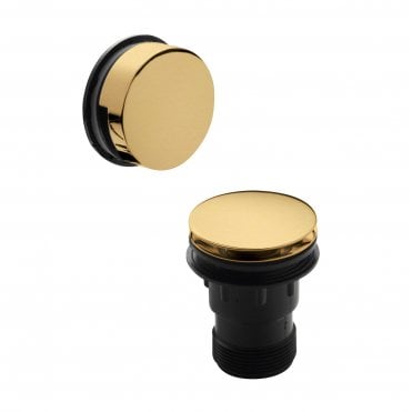 Nuie Inset Bath Push Button Waste E827E