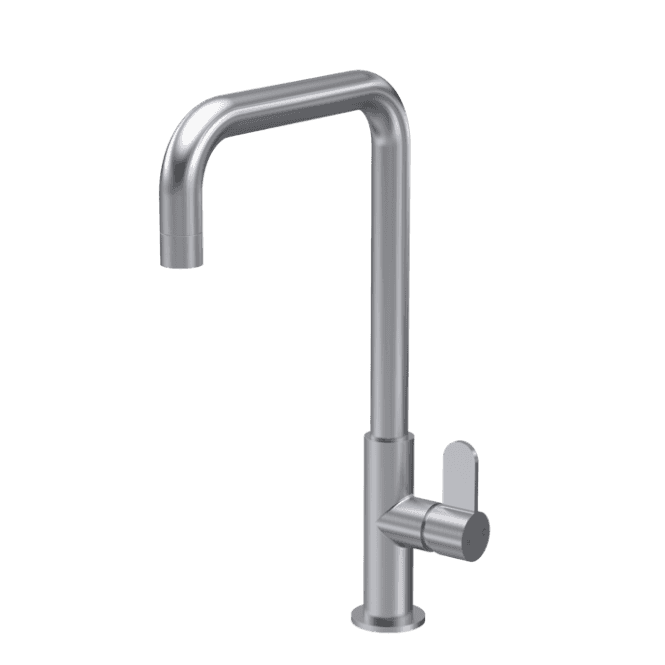 Nuie  Kosi Mono Single Lever Kitchen Tap Brushed Nickel