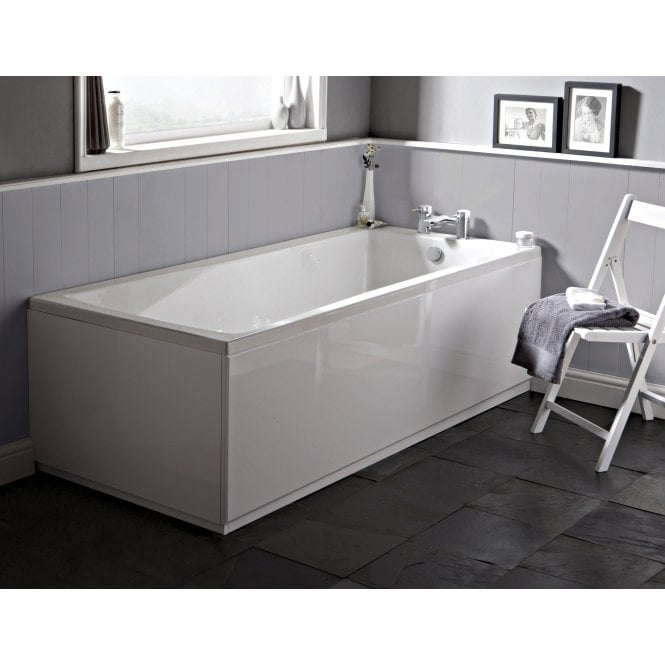 Nuie  Linton Square Single Ended Bath 1500 x 700mm