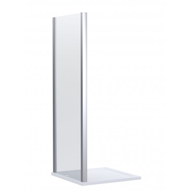 Nuie  Lucie 800mm Side panel - Chrome AQFSP80N-E8