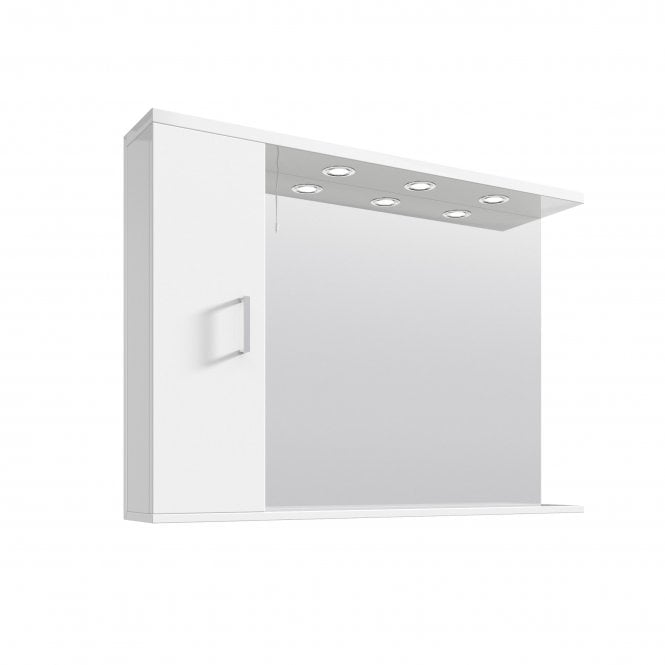 Nuie  Mayford Gloss White 1050mm Mirror