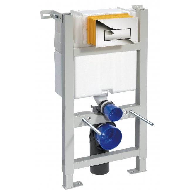 Nuie Mid Height Concealed Cistern With Frame