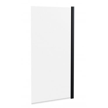 Nuie Pacific 6mm Black Bath Screen Square