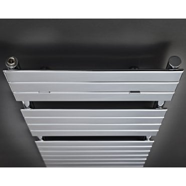 Piazza 14 Panel Heated Towel Rail Chrome 1213 x 500mm