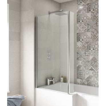 Nuie Quattro L-Shaped Bath Screen