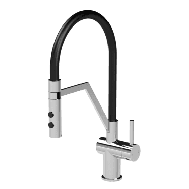 Nuie Ravi Mono Single Lever Kitchen Tap Chrome