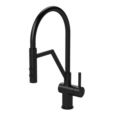 Nuie Ravi Mono Single Lever Kitchen Tap Matt Black