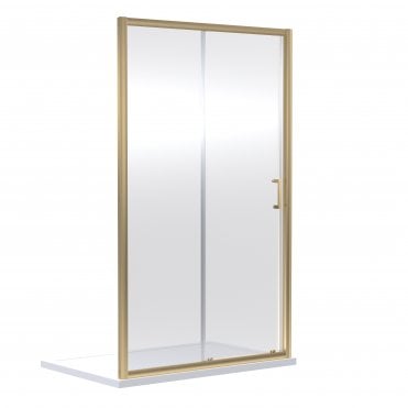 Nuie Rene 1900 x 1500mm Sliding Shower Door SMSL15BB-E6