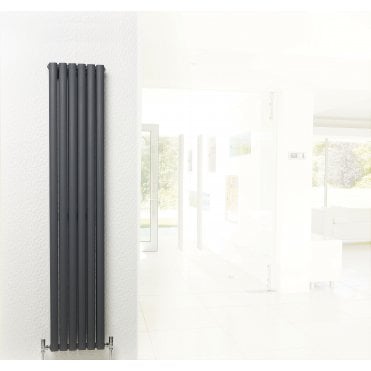 Revive Double Panel Designer Radiator Anthracite 1500 x 354mm