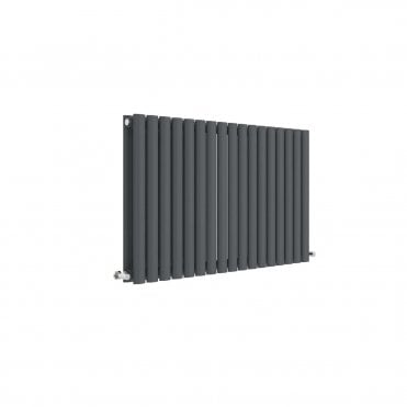 Revive Horizontal Double Panel Radiator Anthracite 600 x 992mm