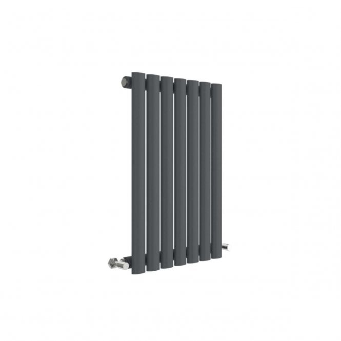 Nuie Revive Horizontal Single Panel Radiator Anthracite 600 x 412mm