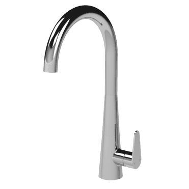 Nuie Samir Mono Single Lever Kitchen Tap Chrome