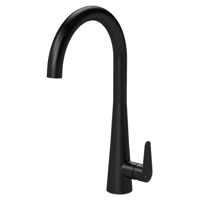 Nuie  Samir Mono Single Lever Kitchen Tap Matt Black
