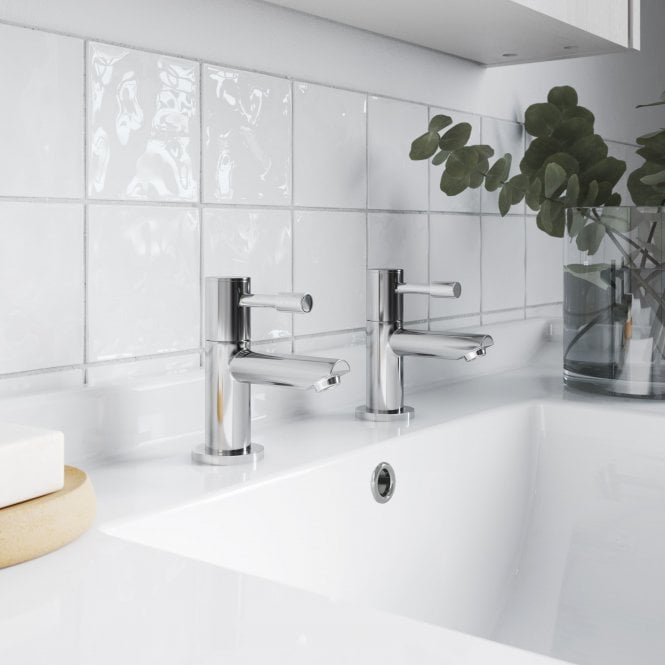 Nuie  Series Two Basin Taps Chrome