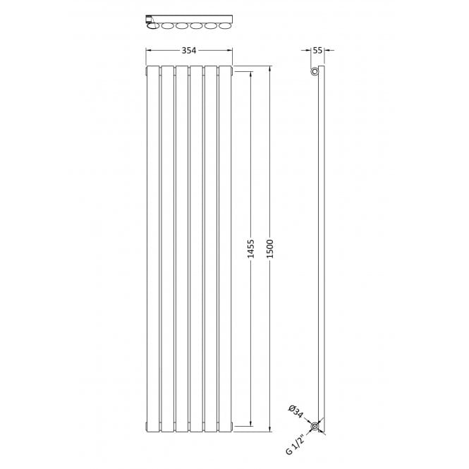 Nuie Single Panel Designer Radiator
