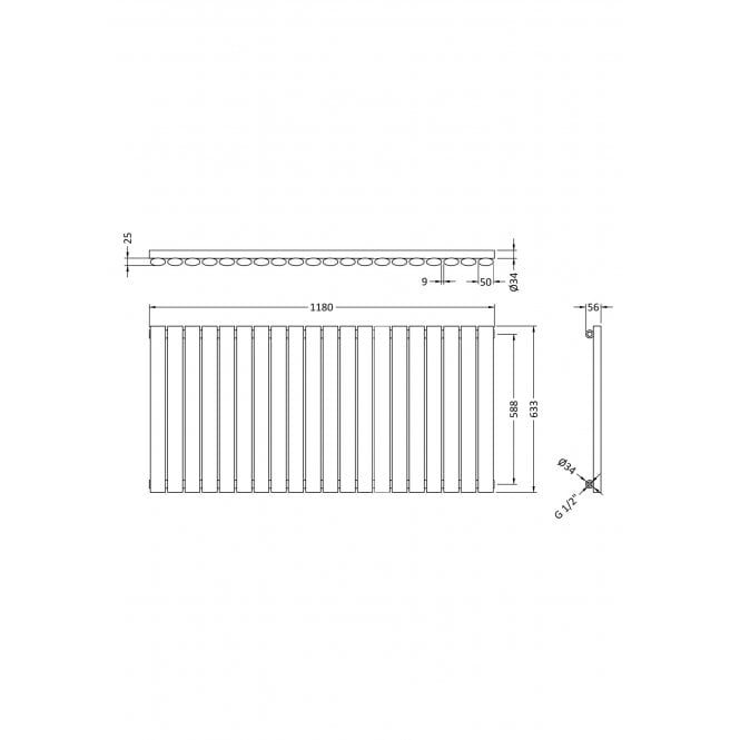 Nuie Single Panel Designer Radiator