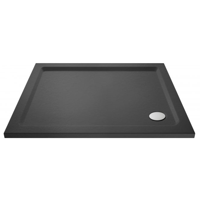 Nuie  Slate Grey Rectangular Shower Tray 1200 x 700mm