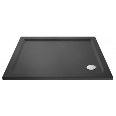 Nuie Slate Grey Rectangular Shower Tray 1200 x 900mm