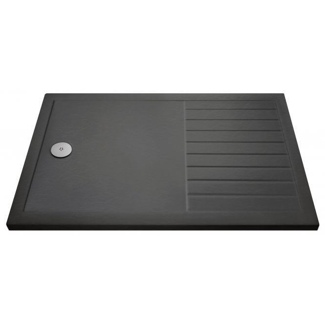 Nuie  Slate Grey Rectangular Walk-In Shower Tray 1400 x 900