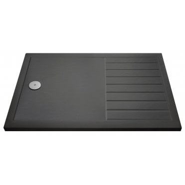 Nuie Slate Grey Rectangular Walk-In Shower Tray 1700 x 800