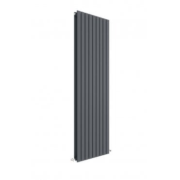 Sloane Vertical Double Panel Radiator Anthracite 1800 x 528mm