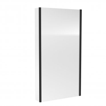 Nuie Square Bath Screen With Fixed Return NSBS2BP