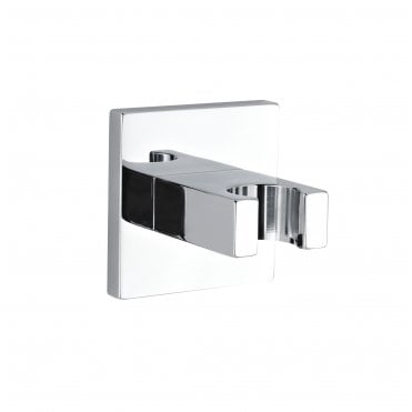 Nuie Square Wall Bracket Chrome