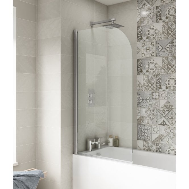 Nuie  Straight Round Bath Screen