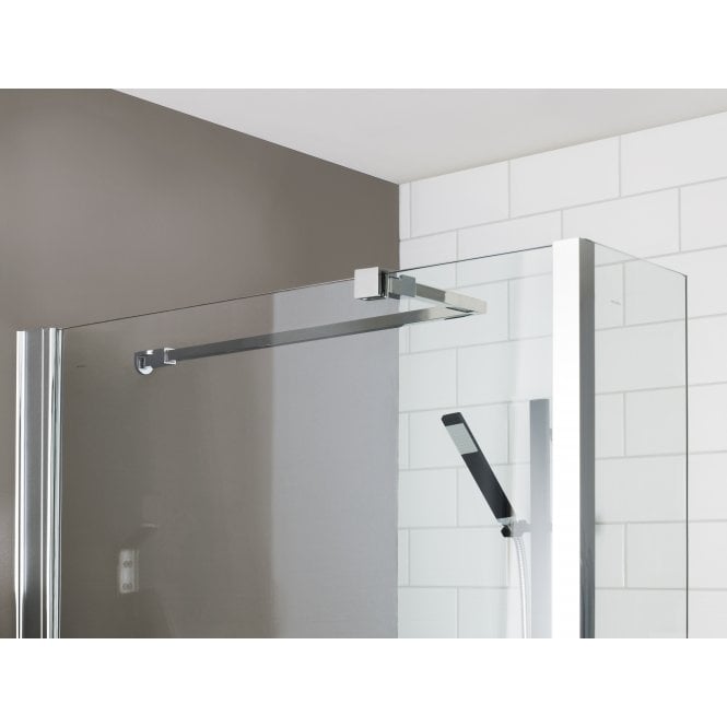 Nuie  Wetroom Screen Support Arm Chrome