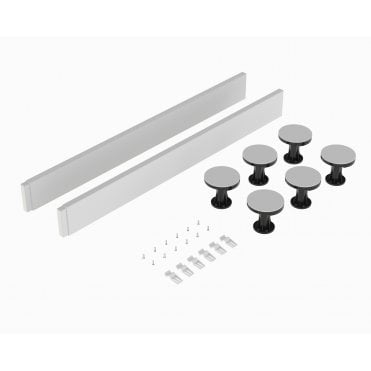 Nuie White Leg Set Suitable for 700-900 Square & Rectangular Trays