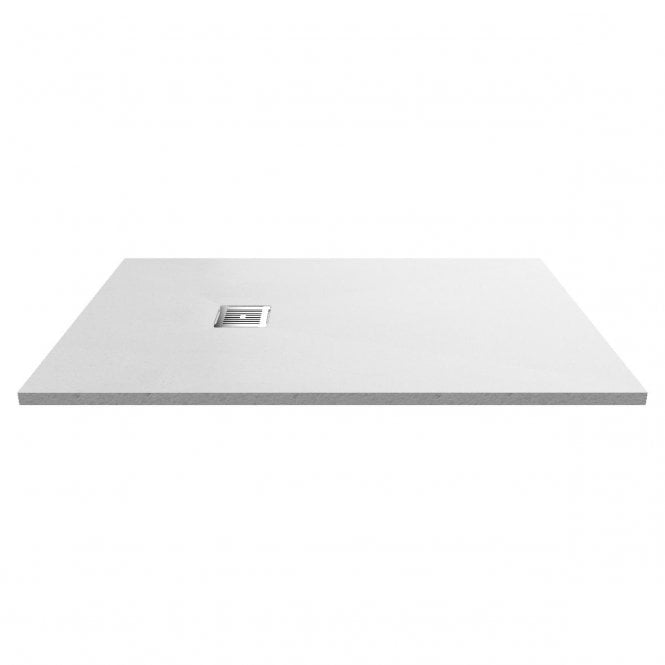Nuie  White Slate Slimline Rectangular Shower Tray 1400 x 900