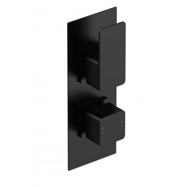 Nuie Windon Twin Thermostatic Valve With Diverter WIN4TW02