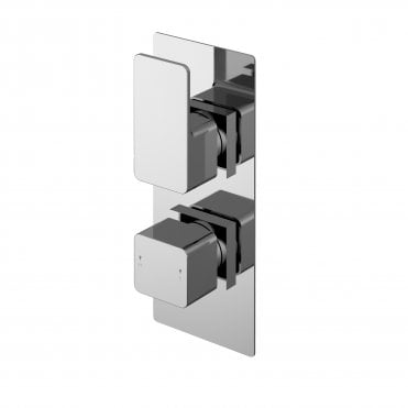 Nuie Windon Twin Thermostatic Valve With Diverter WINTW02
