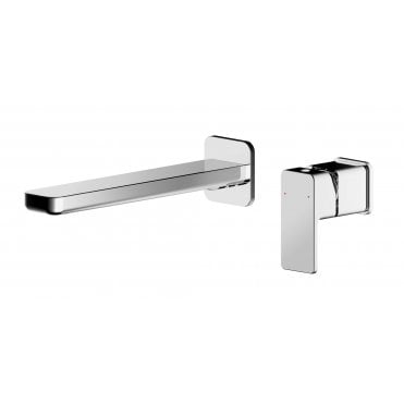 Nuie Windon Wall Mounted 2 Tap Hole Basin Mixer WIN381