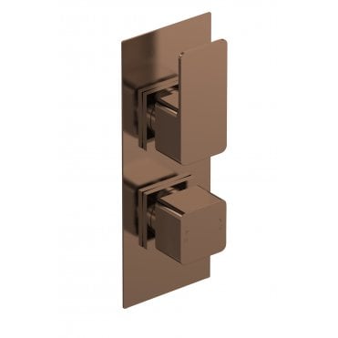 Nuie Windon Windon Twin Thermostatic Valve with Diverter WIN15TW02